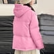 thumbnail image 4 of Parkas de manga larga para otoño e invierno para niños, de color liso, con capucha, de manga larga, gruesas y cálidas, bonitas y casuales, para niños y niñas, parte superior de poliéster., 4 of 6