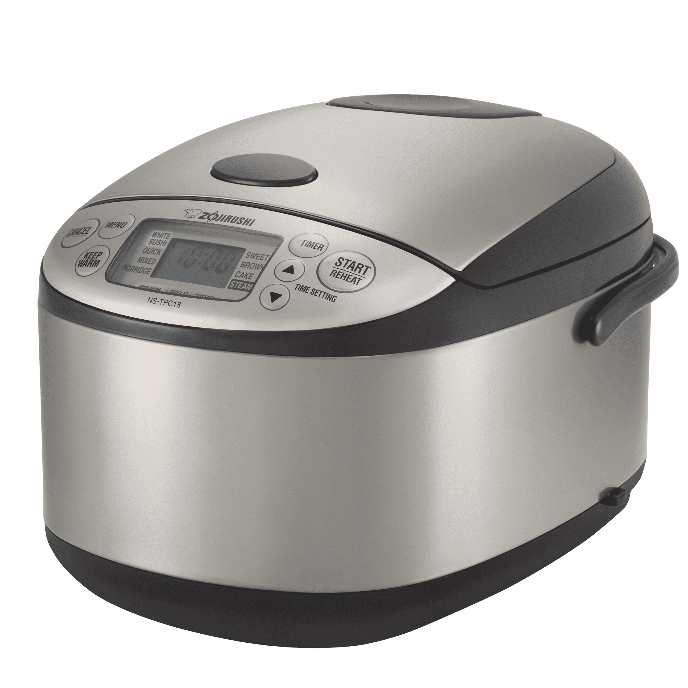 Zojirushi 3-Cup Induction Rice Cooker & Warmer, Stainless Dark