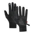 thumbnail image 2 of Guantes cálidos de invierno con forro suave, guantes térmicos para trabajar al aire libre, deportes y conducir Negro, 2 of 8