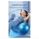 thumbnail image 3 of Pelota de Yoga Inflable de PVC Grueso con Forma de Cacahuete para Mujeres, Fitness, Belleza, Entrenamiento, Recuperación Posparto, Equipo de Ejercicio., 3 of 5