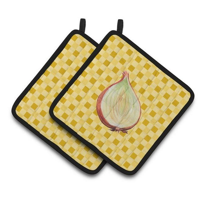 Carolines Treasures BB7205PTHD Oignon sur Panierweave Paire de Porte-Pots