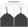 thumbnail image 4 of 4 Pcs Poids Portatifs pour Base de Parasol, Base de Parasol de Jardin, Support de Parasol de Patio Extérieur, Poids, Noir, 4 of 7