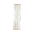thumbnail image 2 of Dongrere 1 Panel Vintage Floral Lace Sheer Window Curtain Rod Pocket Light Filtering Drape for Bedroom Living Room Decor, 55.1x39.4 Inch, White, 2 of 6