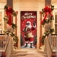 thumbnail image 5 of Bandera Navideña para Puerta, Diseño de Papá Noel y Muñeco de Nieve, de Poliéster, 35 X 71 Pulgadas, para Colgar En La Pared Del Porche Delantero, Decoración Festiva para Exteriores E Interiores, par, 5 of 5