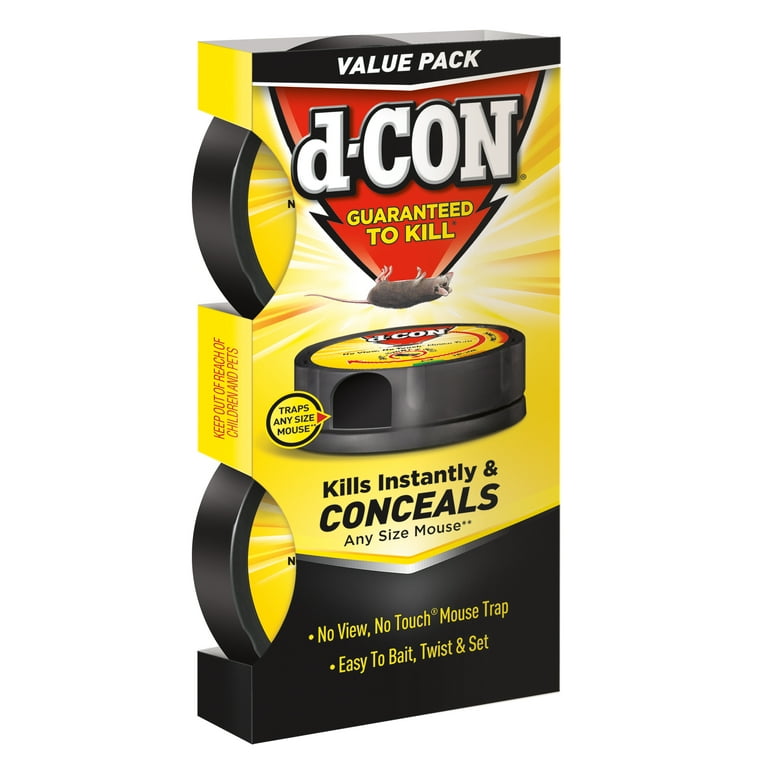 D - Con Ultra Set Covered Snap Trap 1 Ct. (Pack of 5)