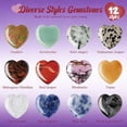 thumbnail image 3 of Heart-Shaped Stone Valentines Day Card, Natural Love Stone Keepsake Gift, 3 of 8