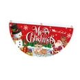 thumbnail image 4 of Bandera decorativa navideña de medio metro para interiores y exteriores, ideal para fiestas navideñas. Estilo A, 4 of 9