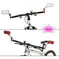 thumbnail image 3 of 2 Pack Rearview Bicycle Rear Wide Range View Mirror for Cycling Bike Handlebar, 3 of 8