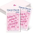 thumbnail image 1 of Tarjetas de agradecimiento BWTRVL Mini Pink, 50 unidades, 5 x 9 cm, pequeñas empresas, 1 of 6