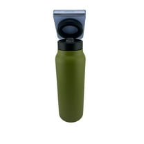 Tumbler with Magnetic Phone Holder Tripod Compatible with MagSafe Insulated Water Bottle 24 oz
