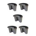 thumbnail image 2 of Justharion 1/2/3/5 Enjoy Long-lasting Performance Durable PP Car Wash Bucket Convenient To black 5PCS, 2 of 6