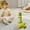 Green, variant on Bird Themed Push and Go Vehicle Toy,Press Release Automatic Moving Car Toy,Bright Color Cute Cartoon Design Toy,Rounded Edge Lightweight Portable Play Toy,Sturdy ABS Safe Interesting Gift for Kids 3+