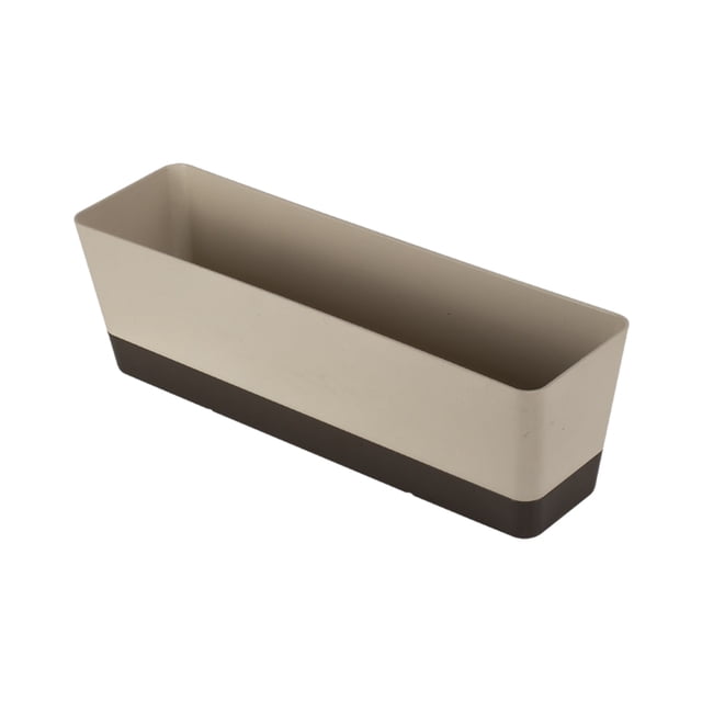 Injueey Maceta duradera para flores, hierbas y verduras para espacios pequeños, maceta suculenta, jardines, maceta de belleza, caja marrón Type2 NO2