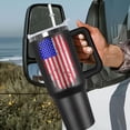 thumbnail image 5 of American Flag Tumbler with Handle,40 oz Dad Vacuum Insulated Stainless Steel Travel Tumblers,Patriotic Military Gifts For Veterans, Police, Fathers Day, 4th of July, 5 of 6