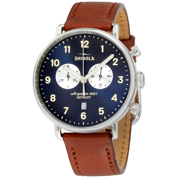 blue shinola watch