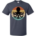 thumbnail image 3 of Inktastic Octopus Retro Vintage Sunset T-Shirt, 3 of 5