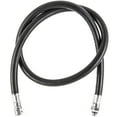 thumbnail image 1 of IST Low Pressure Rubber Regulator Hose with Screw On Valve Fittings (36 Inch, Black), 1 of 1
