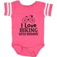 thumbnail image 3 of Inktastic Biking with Mommy Bicycle Boys or Girls Baby Bodysuit, 3 of 5
