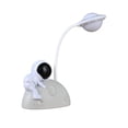 thumbnail image 2 of Linnome Creative Small Desk Lamp Astronaut Shaped LED Reading Eye Protection USB Bedside Night Light 11.02x4.72x2.76in, 2 of 6