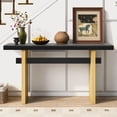 thumbnail image 1 of Console Table for Entryway Long Wood Sofa Table Narrow Farmhouse Entryway Table for Entrance, Hallway, Living Room, 1 of 12