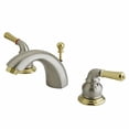 thumbnail image 2 of Elements Of Design ES2957 Double Handle 4" To 8" Mini Widespread Bathroom Faucet - Chrome, 2 of 7