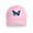 Pink, variant on - Galactic Butterfly - Adjustable 100% Brushed Unisex Casual Cotton Baseball Cap, Beige, 1