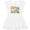 AA-White, variant on Inktastic Its My Birthday- Circus Train 4th Birthday Girls Toddler Dress