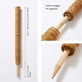 thumbnail image 4 of Poste de musgo de la jungla floreciente Apuakthei: 2 postes de fibra de coco que se extienden hasta 28,7 pulgadas: entrena a las plantas de interior para que crezcan hacia arriba; usa los postes de, 4 of 7