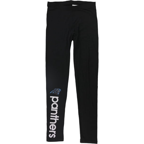 G-III Womens Carolina Panthers Casual Leggings, Negro, Grande