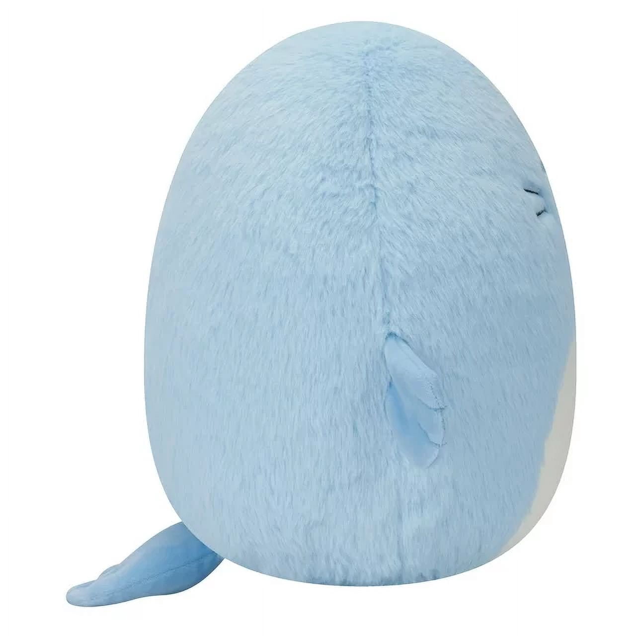Squishmallows FuzzAMallows 12 inch Harvey the Blue Walrus - Child's Ultra Soft Stuffed Plush Toy