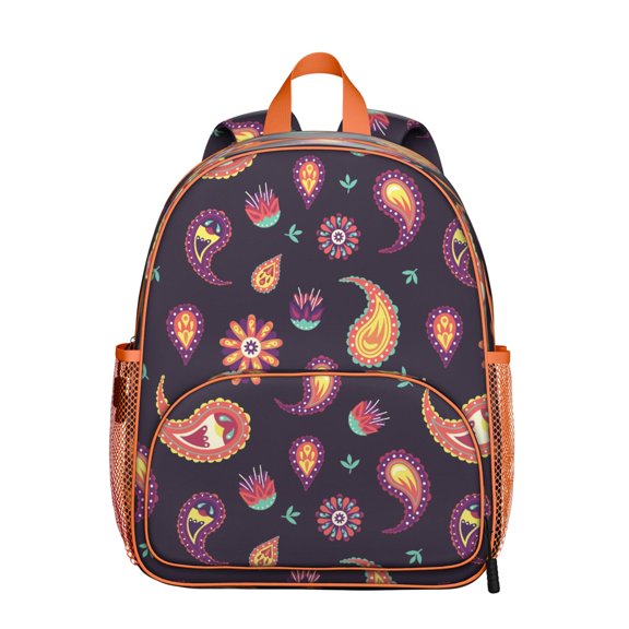 French Country School Backpack - Waterproof Ergonomic Student Daypack with Spacious Compartments