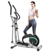 Elliptical Machine, Dripex Magnetic Elliptical Trainers (2023 New Upgraded), Fitness Cardio Cross Trainer w/ 8 Resistance Levels, 6KG Flywheel, Pulse Rate, LCD Monitor, Deivice Holder