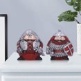 thumbnail image 4 of Dream Lifestyle Gnome Ornament Exquisite Bright Color Decorative Christmas Garden Dwarf Goblin Soldier Figurine Home Decor for Office, 4 of 8
