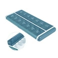 thumbnail image 3 of Unique Bargains Durable 14 Grids Double Row Pill Organizer Case Blue, 3 of 6