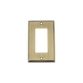 thumbnail image 2 of Nostalgic Warehouse 719701 New York Switch Plate with Single Rocker, Antique Brass, 2 of 3