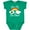 Kelly Green, variant on Inktastic 1st Birthday Kiss Me Im One Boys or Girls Baby Bodysuit