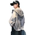 thumbnail image 5 of Veste de Baseball à Capuche pour Garçons en Coton Polyester Style Coréen Printemps Taille 3-12 Ans, 5 of 5