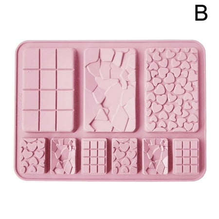 

Mold Silicone Tray Block Ice Cake Candy Sugar Fondant Mould Baking Q3F3