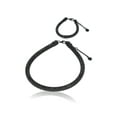 thumbnail image 3 of Madden NYC Women's Fashion Black Hematite Pavé Rope Necklace and Bracelet Jewelry Set, 2-Piece, 3 of 3