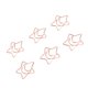 thumbnail image 3 of Clips de papel de oficina, 100 piezas de clips de papel con forma de estrella y luna, clips pequeños de uso práctico, 3 of 12