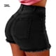 thumbnail image 5 of Qarigey Pantalones vaqueros de verano Pantalones cortos de mezclilla Pantalones sueltos Traje de dama Traje de niña Regalo dulce Diseño Type3 NO3, 5 of 6