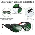 thumbnail image 4 of IPL Laser Safety Glasses190nm-450&560-2000nm, Protective laser Glassses Eyes Protection Laser Goggles,Glasses for Laser Hair Removal and Cosmetology Operators, 4 of 8