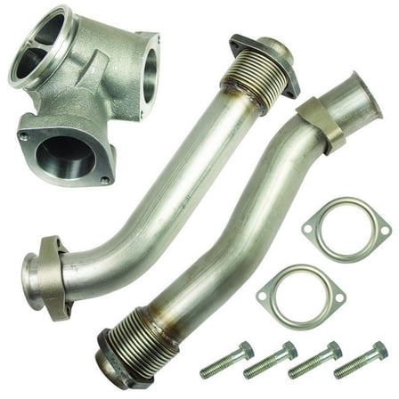 BD Diesel 1043900 Turbocharger UpPipes Kit Fits select: 1999-2003 FORD F350, 1999-2003 FORD F250