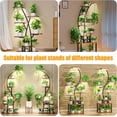thumbnail image 7 of Hywyimlait LED Grow Light Strips, Full Spectrum 3500K, 3/9/12H Timer, 10 Dimmable Levels, 3 Head × 2 Pack for Indoor Plants, Seedlings & Succulents, Plant Shelf Compatible, 7 of 7