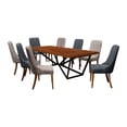 thumbnail image 1 of Comedor 8 Sillas Combinadas Kaley Nogal - Kessa Muebles, 1 of 5