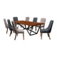 thumbnail image 1 of Comedor 8 Sillas Combinadas Kaley Nogal - Kessa Muebles, 1 of 5