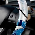 thumbnail image 5 of Lce Hockey 14.5 Inch Printing PVC Leather Auto Accessories Steering Wheel Covers, 5 of 6
