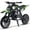 50cc Green, variant on SAY YEAH 50CC Dirt Bike,Off-Road Gas Mini Bike for Kids & Teens up to 180lbs,25MPH Top Speed,Pull Start Engine