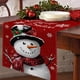 thumbnail image 5 of Yuarrent Camino de navideño de primera calidad, elegante estilo festivo con delicados motivos florales, fácil y cómodo de limpiar. Mostrada B03, 5 of 6