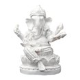 thumbnail image 1 of Lord Ganesha Estatua Ornamentada de Resina Figura Meditativa Esculpida a Mano Escultura Budista Portátil Artículo de Colección Vintage Adecuada para R Blanco 47 x 42 x 6 cm, 1 of 8